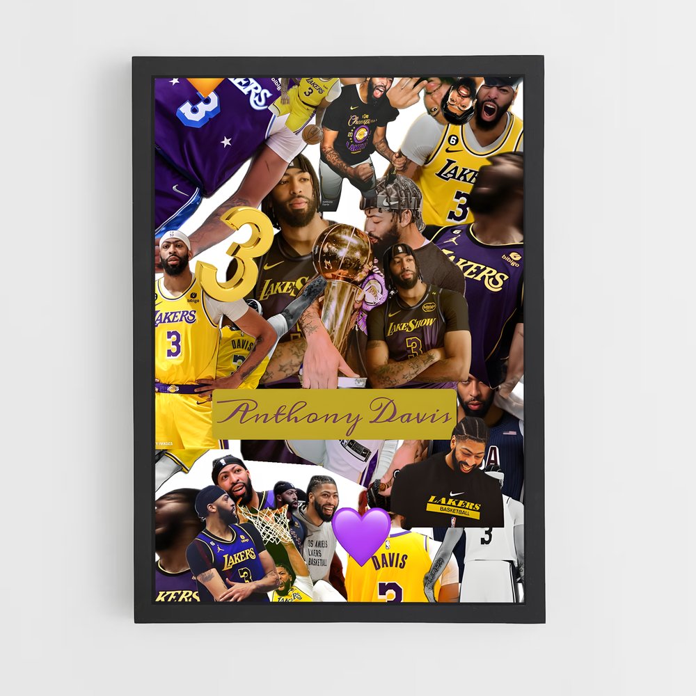 Poster Lakers United – affiche Basketball (vue 2)